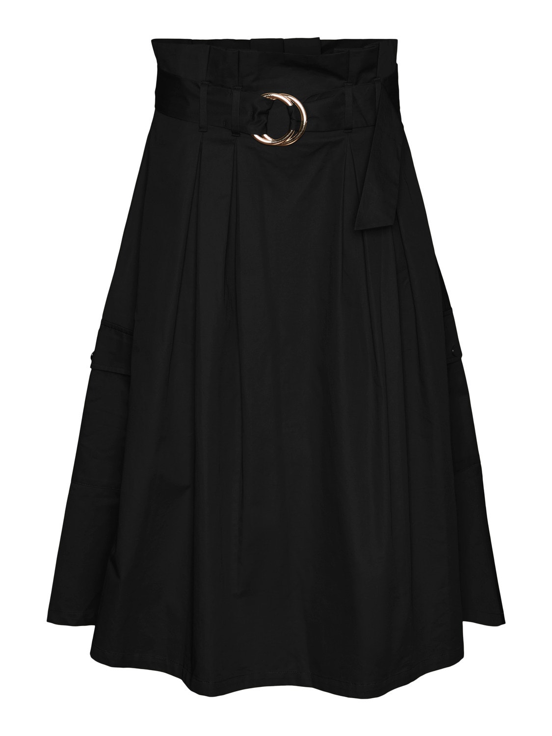Vero Moda VMHAYA Lång kjol -Black - 10313558