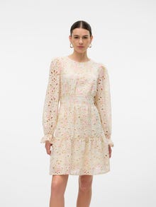 Vero Moda VMKENSA Krótka sukienka -Snow White - 10313593