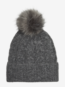 Vero Moda Mütze -Dark Grey Melange - 10313612