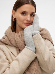Vero Moda Mittens -Light Grey Melange - 10313643