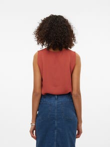 Vero Moda VMALVA Top -Marsala - 10313717