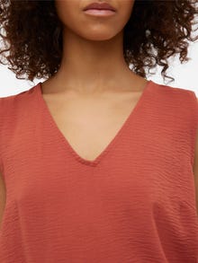 Vero Moda VMALVA Top -Marsala - 10313717