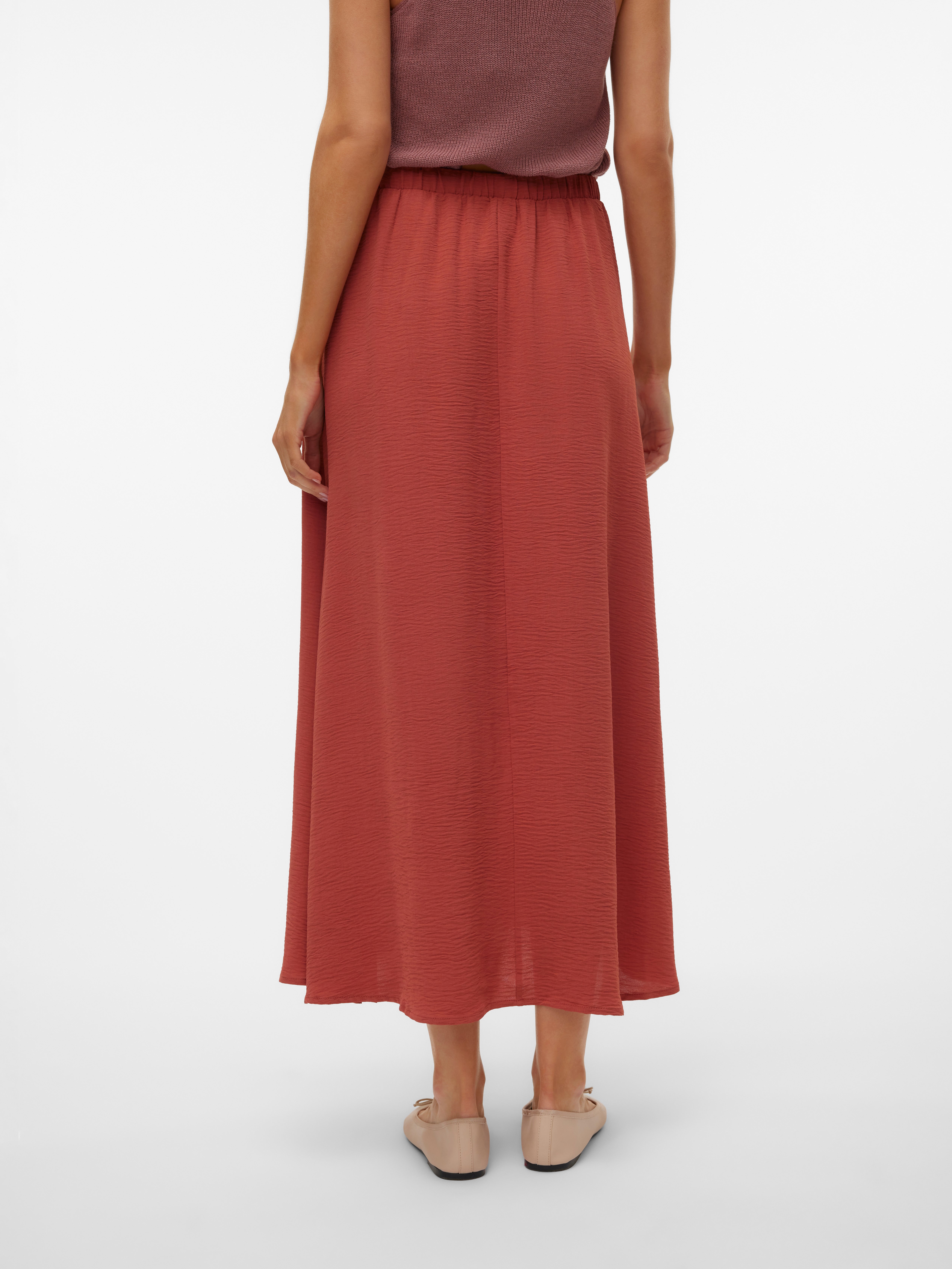 VMALVA Long skirt | Medium Red | Vero Moda®