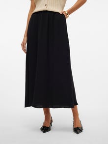 Vero Moda VMALVA Lång kjol -Black - 10313720