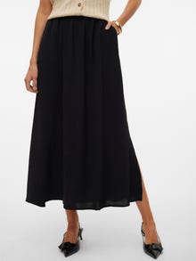 Vero Moda VMALVA Vita alta Gonna lunga -Black - 10313720