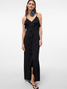 Vero Moda VMALVA Long dress -Black - 10313723