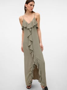 Vero Moda VMALVA Lang kjole -Vetiver - 10313723