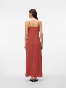 Vero Moda VMALVA Lange jurk -Marsala - 10313723