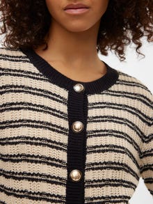 Vero Moda VMCHARLOT Strikket cardigan -Black - 10313747