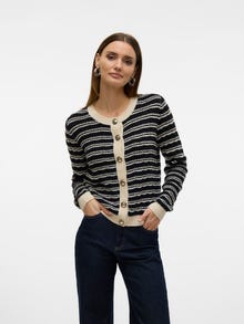 Vero Moda VMCHARLOT Stickad kofta -Birch - 10313747