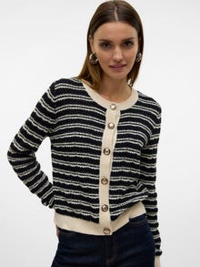 Vero Moda VMCHARLOT Stickad kofta -Birch - 10313747