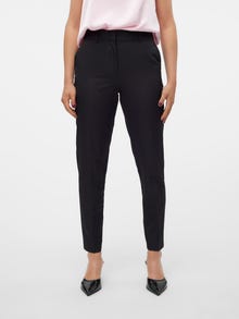 Vero Moda VMFENYA Mid waist Trousers -Black - 10313834
