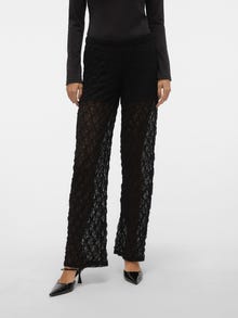 Vero Moda VMLIZZO Høj talje Bukser -Black - 10313858