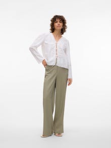 Vero Moda VMDINNA High waist Trousers -Laurel Oak - 10313928