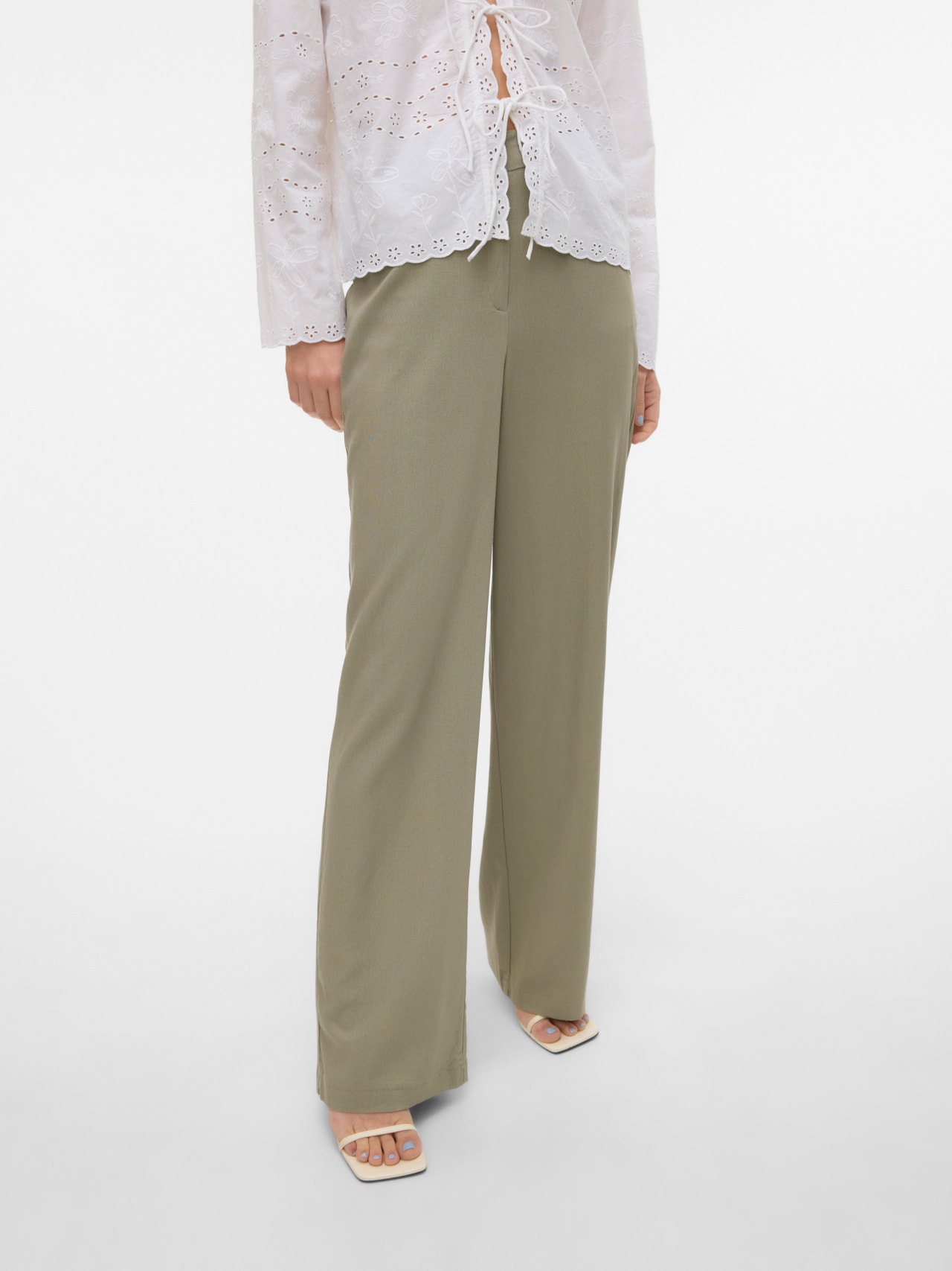 Vero Moda VMDINNA Trousers -Laurel Oak - 10313928