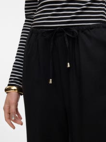 Vero Moda VMDINNA Mid waist Trousers -Black - 10313929