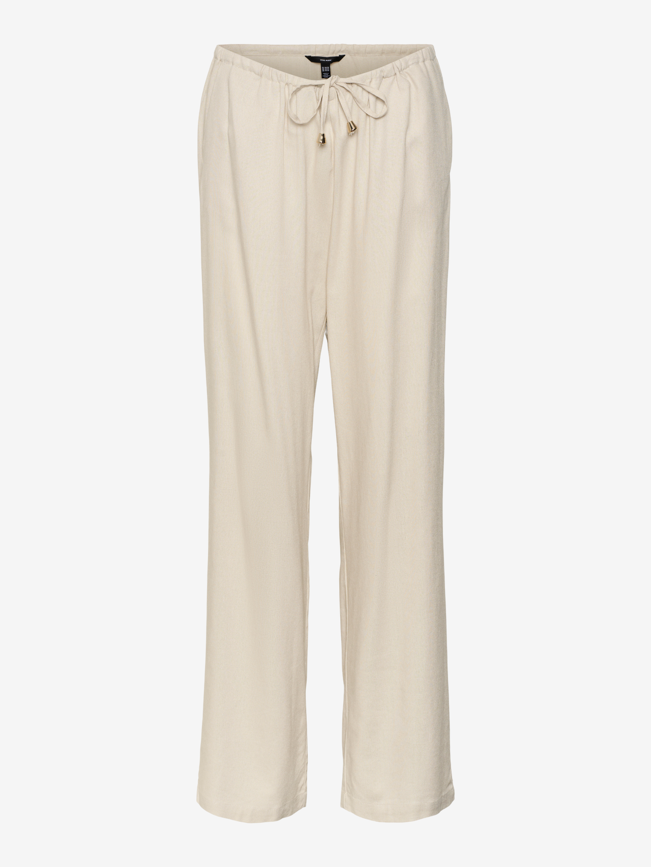 VMDINNA Medelhög midja Byxor | Ljusgrått | Vero Moda®