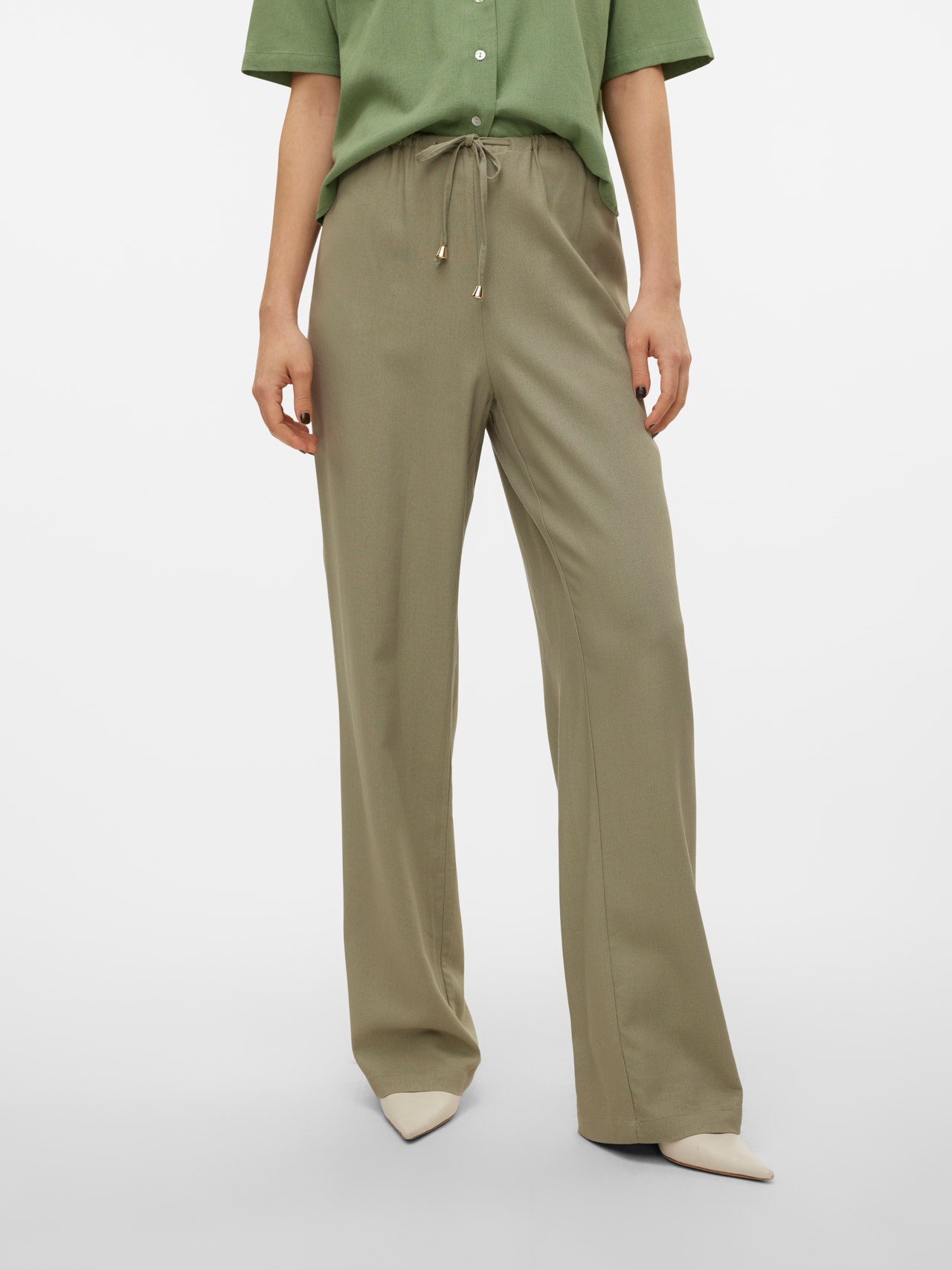 Vero Moda VMDINNA Spodnie -Laurel Oak - 10313929