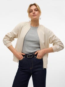 Vero Moda VMDINNA Otw Bomber -Oatmeal - 10313934