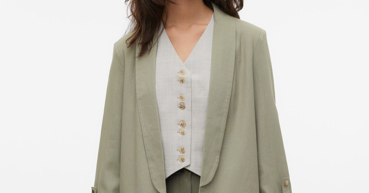 The Verona Drape Blazer