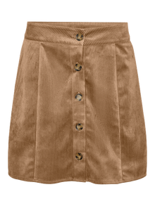Vero Moda VMNINA Minifalda -Tobacco Brown - 10313960