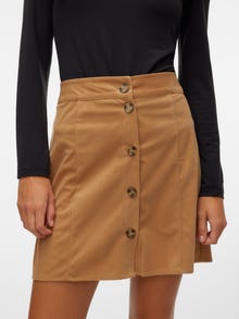 Vero Moda VMNINA Mini skirt -Tobacco Brown - 10313960