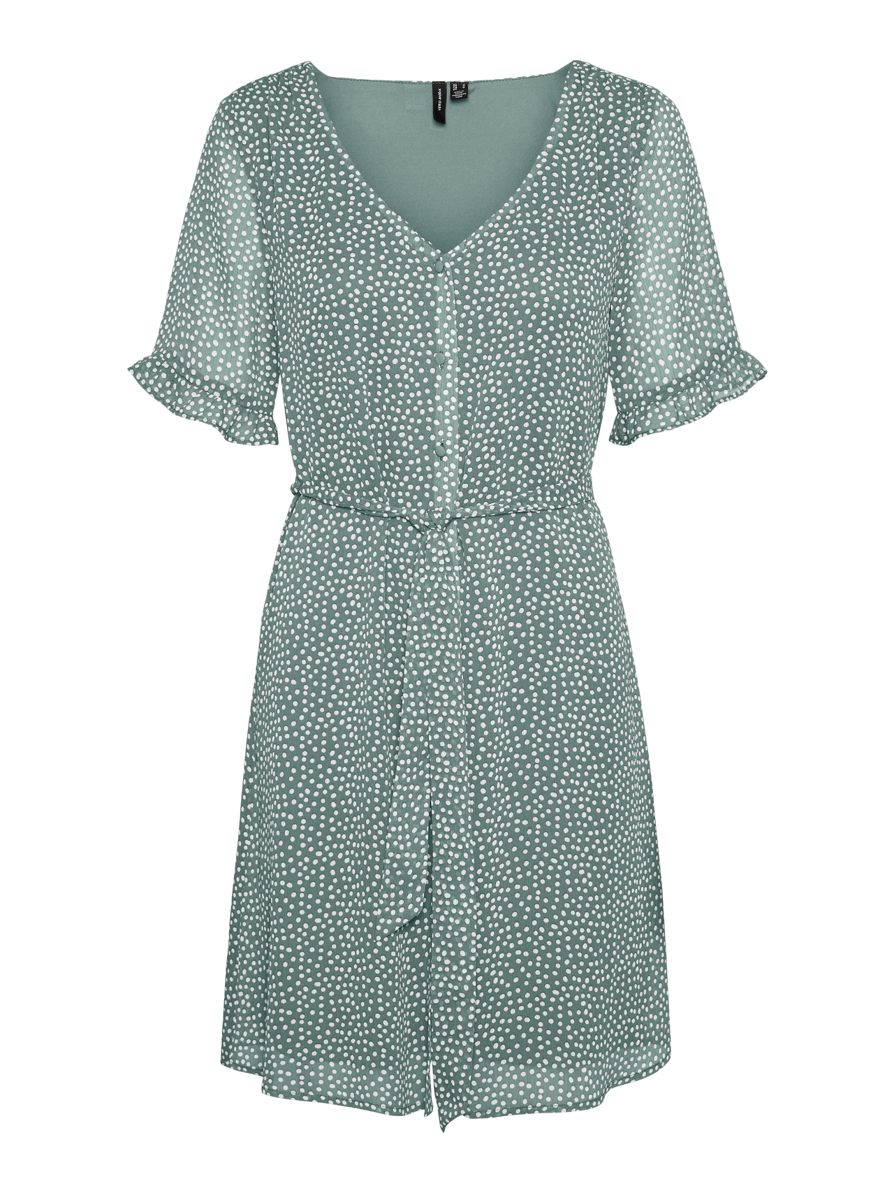 Vero Moda VMCARO Kurzes Kleid -Chinois Green - 10313962