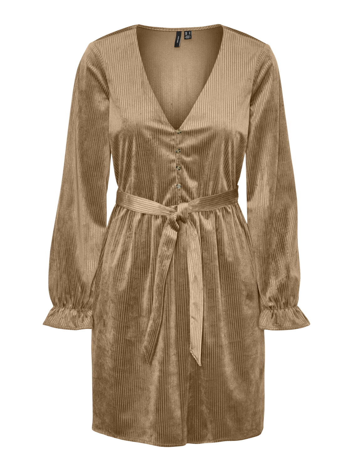 Vero Moda VMNINA Krótka sukienka -Tobacco Brown - 10313963