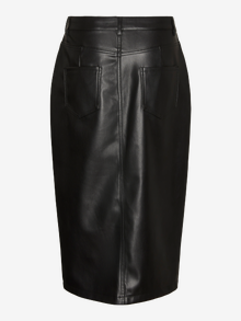 Vero Moda VMBEVERLY High waist Lange rok -Black - 10313968