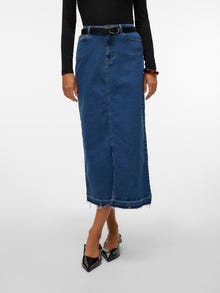 Vero Moda VMREAL Long Skirt -Medium Blue Denim - 10313990