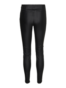 Vero Moda VMRONDA Utsvängd passform Jeans -Black - 10313998