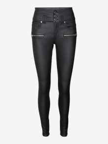 Vero Moda VMDONNA Super high rise Skinny Fit Jeans -Black - 10313999
