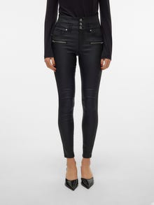 Vero Moda VMDONNA Super high rise Skinny Fit Jeans -Black - 10313999