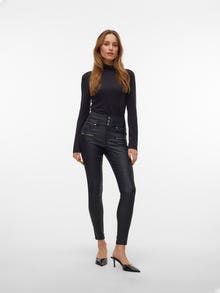 Vero Moda VMDONNA Super high rise Skinny Fit Jeans -Black - 10313999