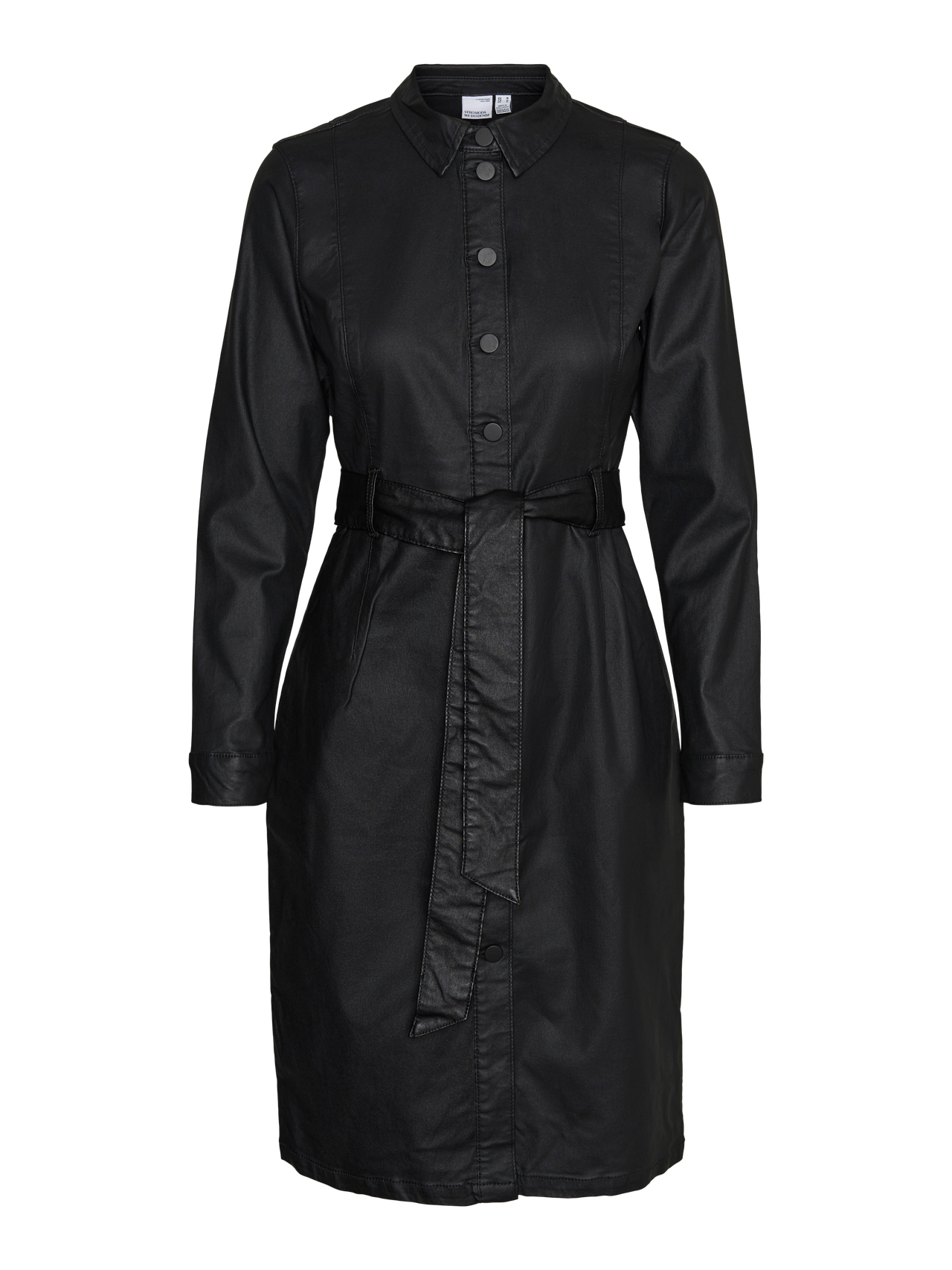 Vero Moda VMNELLY Midi dress -Black - 10314000