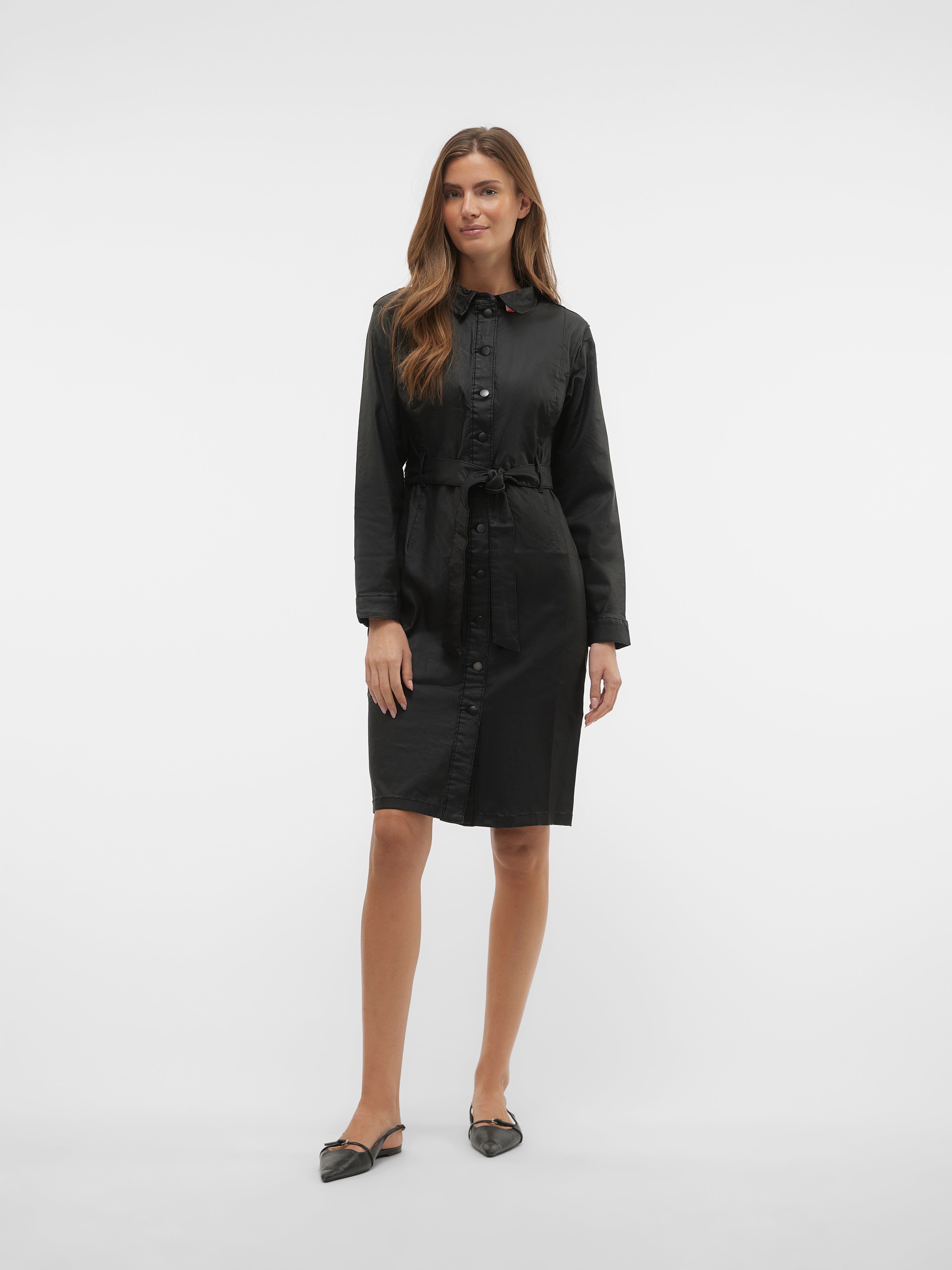 Robe noir vero moda hot sale