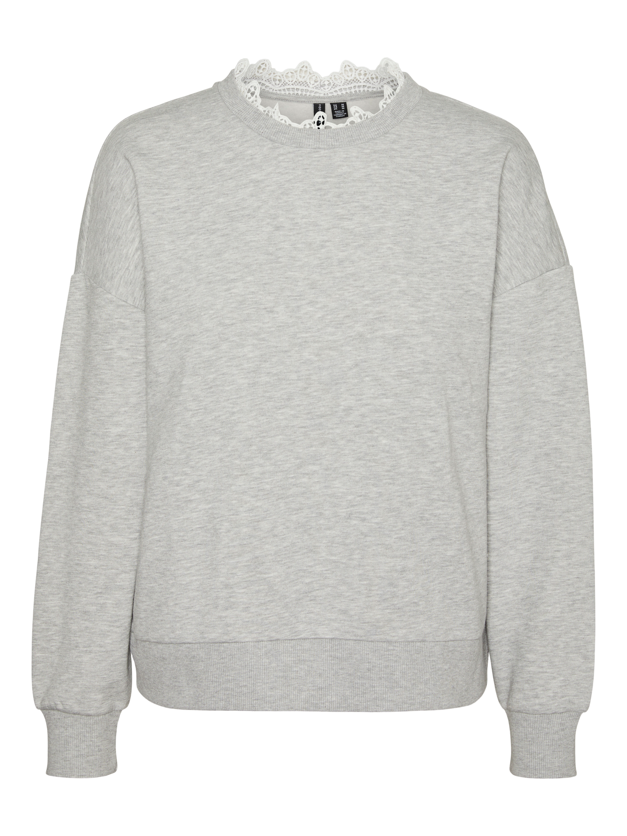 Vero Moda VMEBBA Sweat-shirts -Light Grey Melange - 10314022