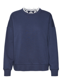 Vero Moda VMEBBA Sweatshirt -Navy Blazer - 10314022