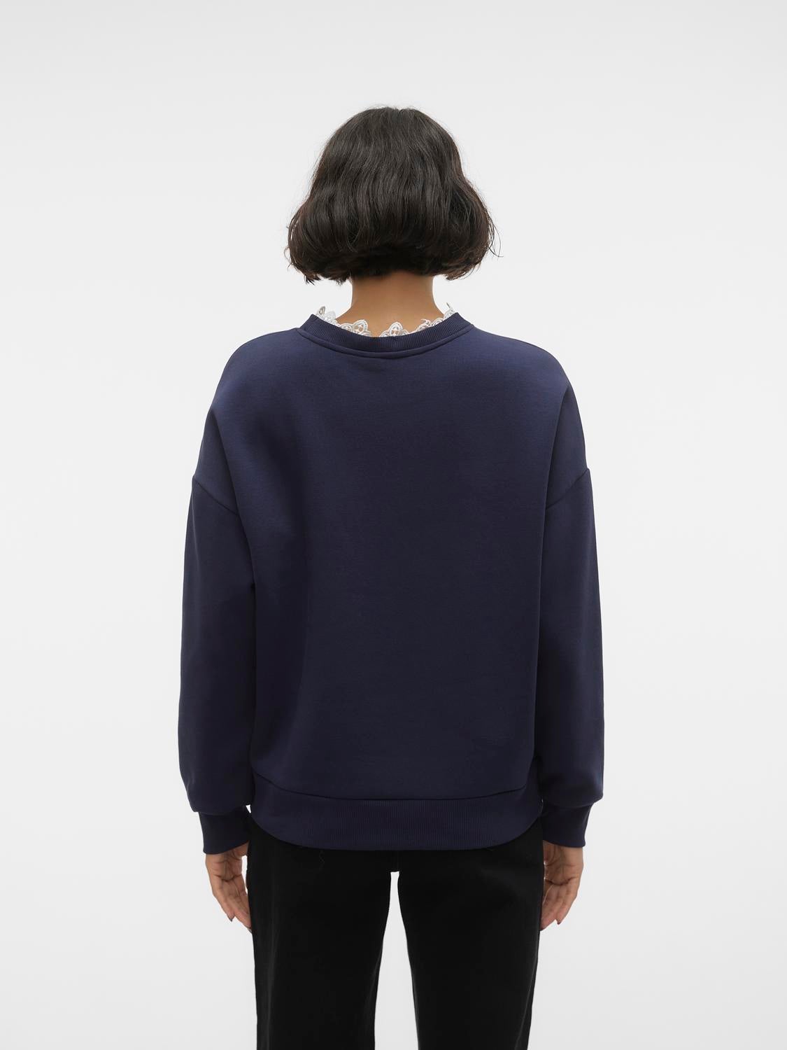 Oversize Fit Round Neck Sweatshirts with 40 discount Vero Moda