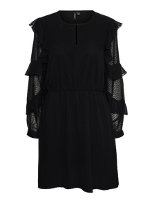 Vero Moda VMLONA Kort klänning -Black - 10314039