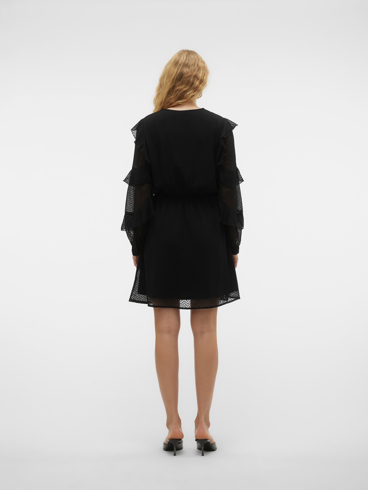 Vero Moda VMLONA Korte jurk -Black - 10314039