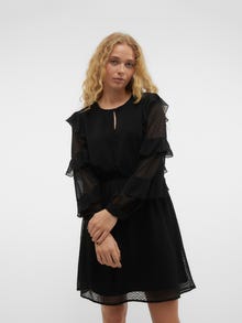 Vero Moda VMLONA Kurzes Kleid -Black - 10314039