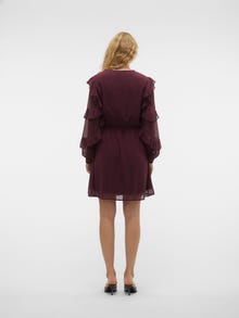 Vero Moda VMLONA Kort kjole -Winetasting - 10314039