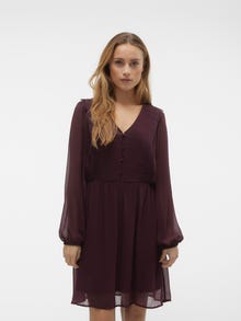 Vero Moda VMJUNA Vestido corto -Winetasting - 10314040