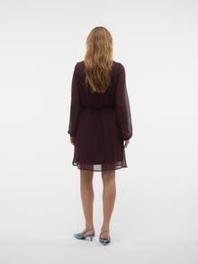 Vero Moda VMJUNA Short dress -Winetasting - 10314040