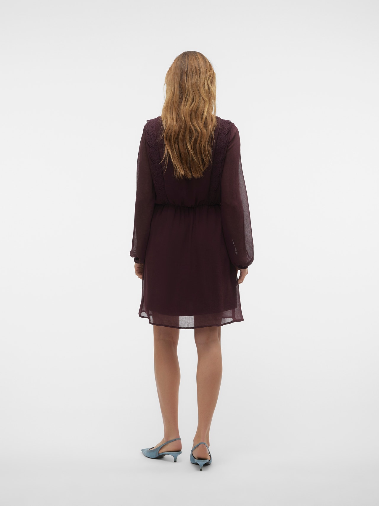 Vero Moda VMJUNA Vestido corto -Winetasting - 10314040