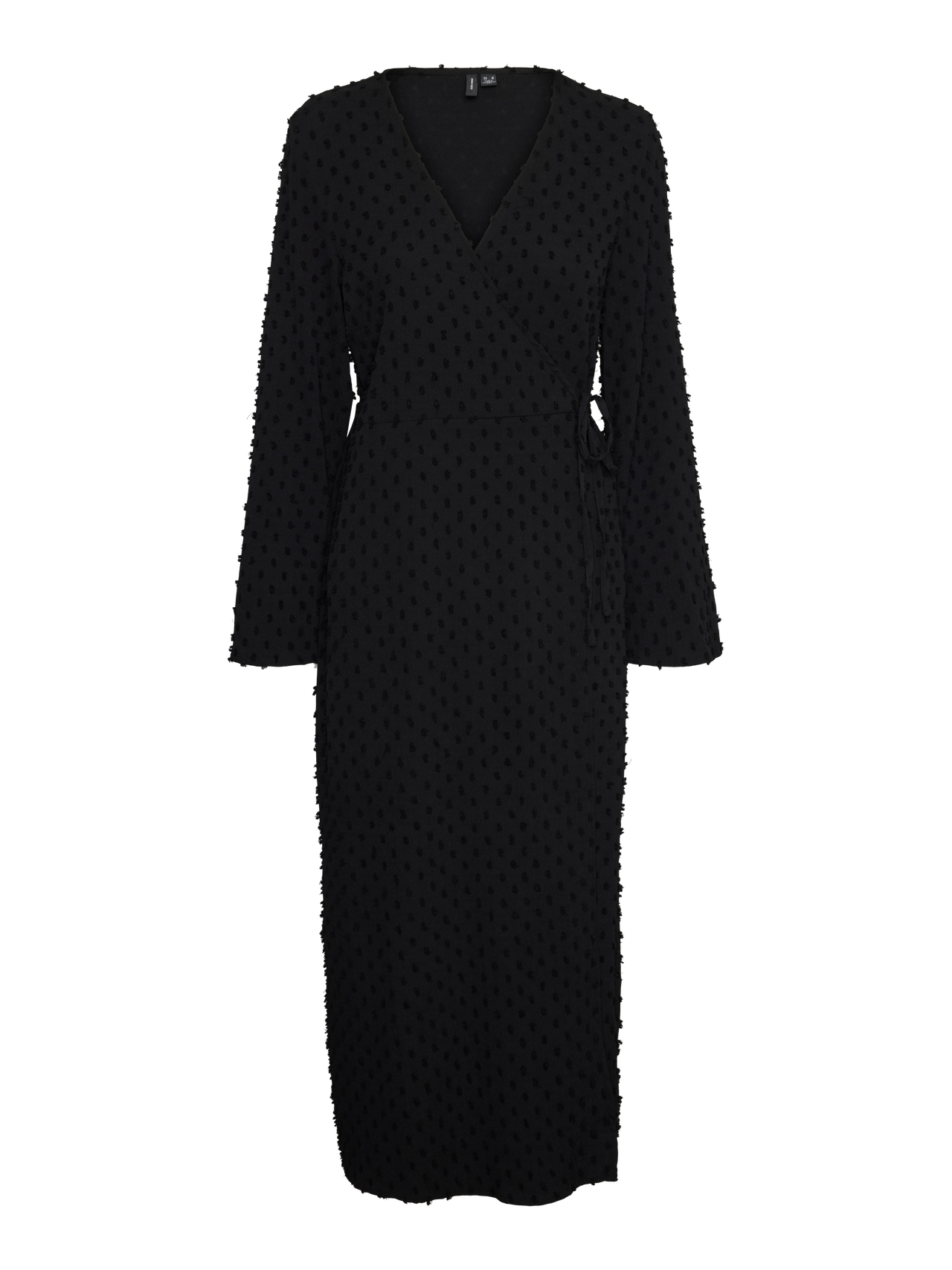 Vero Moda VMVILLA Long dress -Black - 10314042