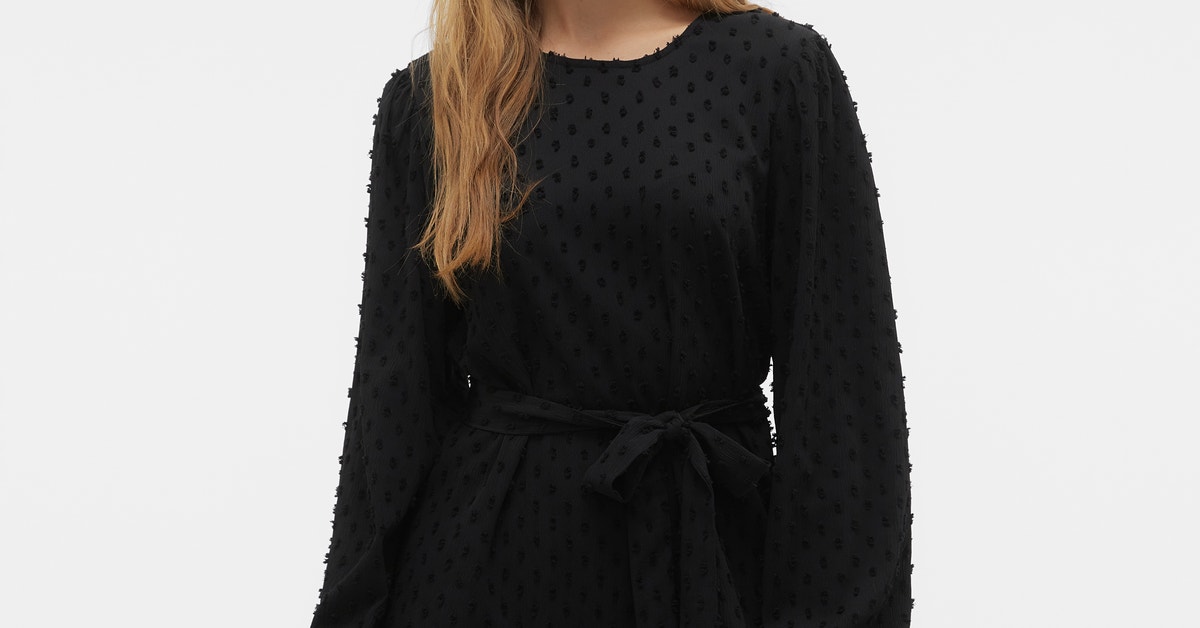 Vero Moda dam klänningVMLAVENDER - Black