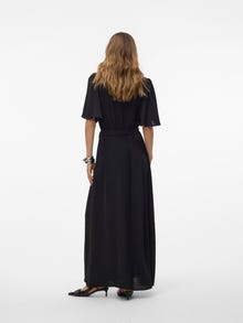 Vero Moda VMALVA Long dress -Black - 10314046
