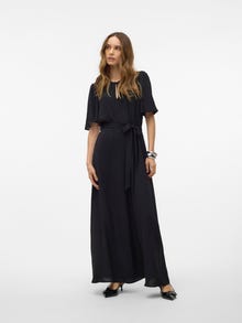 Vero Moda VMALVA Lång klänning -Black - 10314046